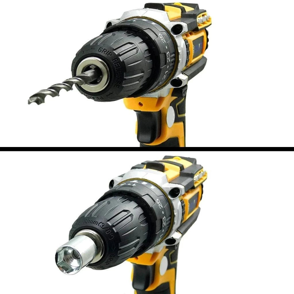 Potencia Imparable: Taladro Inalámbrico DeWalt 68 V + 34 Accesorios — ¡Todo tu arsenal en una sola caja!